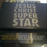 Photo taken at Jesus Christ Superstar at the Neil Simon Theatre by Dana O. on 6/26/2012