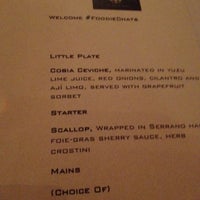 Photo taken at The Dining Room Pop-Up at Vesper by ChatChowTV G. on 5/8/2012