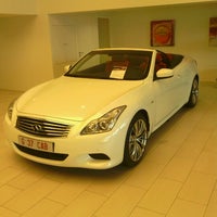 Photo taken at Infiniti Center Brussels by Jelle B. on 7/28/2012