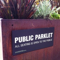 Photo taken at Noe Valley Parklet 1 by Norbert H. on 3/18/2012