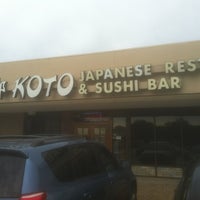 Photo taken at Koto Japanese Restaurant &amp; Bar by Joseph E. on 4/20/2012