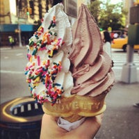 Photo taken at Mister Softee Truck by Nina L. on 5/1/2012