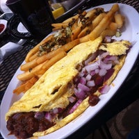 Photo taken at Digger&amp;#39;s Diner Brentwood by Jane A. on 6/22/2012