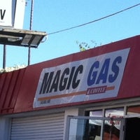 Photo taken at Magic Gas by Karlyn F. on 9/1/2012