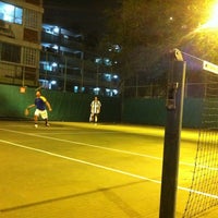 Photo taken at สนามเทนนิสห้วยขวาง by Alessandro T. on 3/28/2012