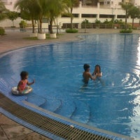 Photo taken at CeRia PoolSide Cafe by MRR on 4/21/2012