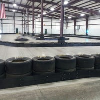Photo taken at Bluegrass Indoor Karting by Brian S. on 8/4/2012
