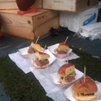 Photo taken at Battle of the Burgers Benefiting Embraced by Tracy P. on 9/8/2012
