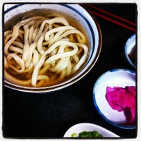 Photo taken at うどん富永 by Sadan S. on 5/15/2012