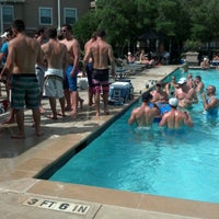 Photo taken at The Front Pool At Archstone by VanTasstik on 6/16/2012