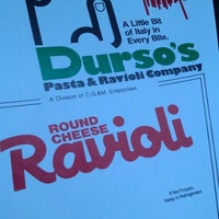 Photo taken at Durso&amp;#39;s Pasta &amp;amp; Ravioli Company by Bryan K. on 2/25/2012