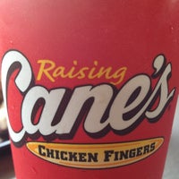 Photo taken at Raising Cane&amp;#39;s Chicken Fingers by Fatima G. on 8/23/2012