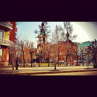 Photo taken at Памятник Святому архиепископу Луке by nobrandonboard on 5/3/2012