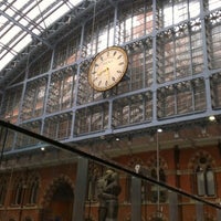 Photo taken at Olympic Logo St Pancras by Thom M. on 8/15/2012