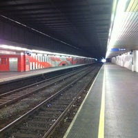 Photo taken at Station Merode / Gare de Mérode by maxim Vdb B. on 7/18/2012