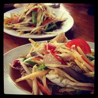 Photo taken at Som Tum Khun Khan by Jay W. on 4/13/2012