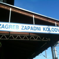 Photo taken at Zapadni kolodvor Zagreb by Egor K. on 8/10/2012