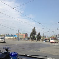 Photo taken at Площадь Павших революционеров by Valerio on 5/8/2012
