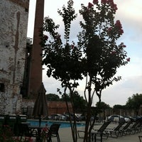 Photo taken at Cotton Mill Lofts Pool by Prince N. on 8/23/2012