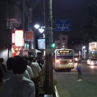 Photo taken at Chitose-Funabashi Sta. Bus Stop by h-mat on 8/17/2012