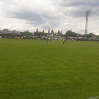 Photo taken at Wealdstone FC by Martin K. on 7/21/2012