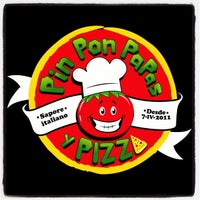 Das Foto wurde bei Pin Pon Papas Y Pizza von Isaac Z. am 6/20/2012 aufgenommen