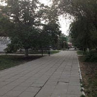 Photo taken at остановка «Мирный пер.» by Artem M. on 5/22/2012