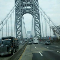 bridge george washington toll plaza taken