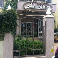 Photo taken at Гостиница «Альмира» / Almira Hotel by Mikhail N. on 4/22/2012