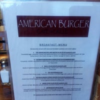 Photo taken at American Burger, Inc. by Jayd J. on 8/27/2012