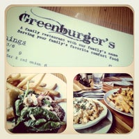 รูปภาพถ่ายที่ Greenburger&amp;#39;s โดย Chris W. เมื่อ 6/16/2012