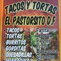 Photo taken at tacos y tortas el pastorsito by Thai on 4/21/2012