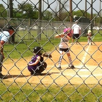 Photo taken at Bayland Park Little League by Tara T. on 3/31/2012