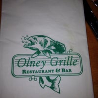Das Foto wurde bei Olney Grille Restaurant von Jeff D. am 6/12/2012 aufgenommen