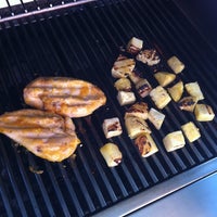 Photo taken at Metropolis Covered Grilling Area by Nico S. on 4/28/2012