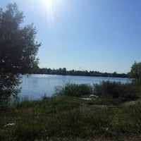 Photo taken at Красносвободное (пляж на пруду) by JoE on 7/30/2012