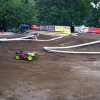 Photo taken at Fort Knox Park RC Track by Jamie M. on 5/6/2012