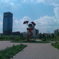 Photo taken at Сквер Победителей by Лилия on 6/14/2012