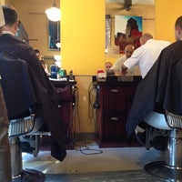 Photo taken at Chelsea Barbers by Ryan S. on 7/23/2012