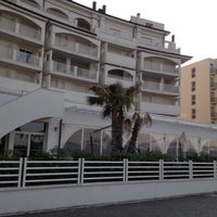 Photo taken at Hotel Touring Rimini by Ukka U. on 5/14/2012