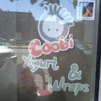 Photo taken at Coobi Yogurt &amp;amp; Wraps by Lane W. on 8/25/2012