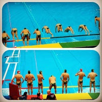 Photo taken at London 2012 Water Polo Arena by Nadya B. on 8/10/2012