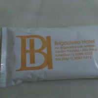 Photo taken at Hotel Brigadeiro by Alessandro Q. on 6/19/2012