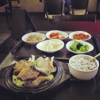 Photo taken at Ginseng Korean BBQ + Tofu by Sean Chunky N. on 4/13/2012