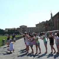 Photo taken at Pisa, Holding Up the Leaning Tower by Michael F. on 8/14/2012