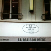 Photo taken at La Maison Mère by Eden T. on 2/14/2012
