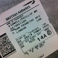 Photo taken at British Airways Check-in by Phillip K. on 5/10/2012
