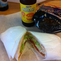 Photo taken at Snarf&amp;#39;s Sandwiches by Tabitha T. on 7/21/2012