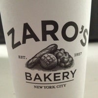 Photo taken at Zaro&amp;#39;s Bakery by douglas on 7/26/2012