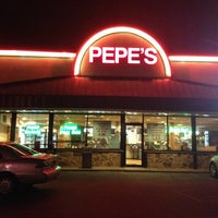 Photo taken at Pepe&amp;#39;s by Maahht on 4/1/2012